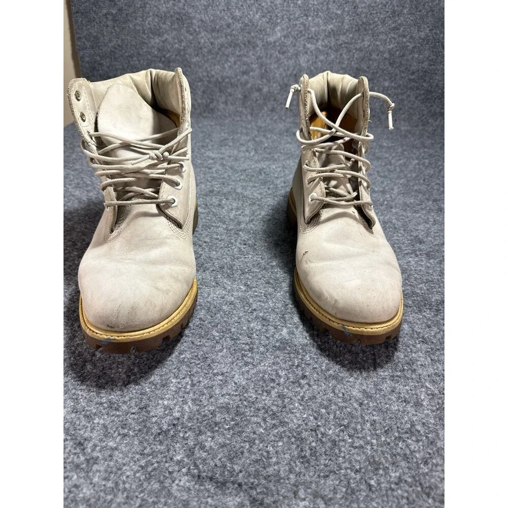 Timberland A180L 6-Inch Premium Boots–Men’s 9.5M–Fair Condition (Tongue Damage)